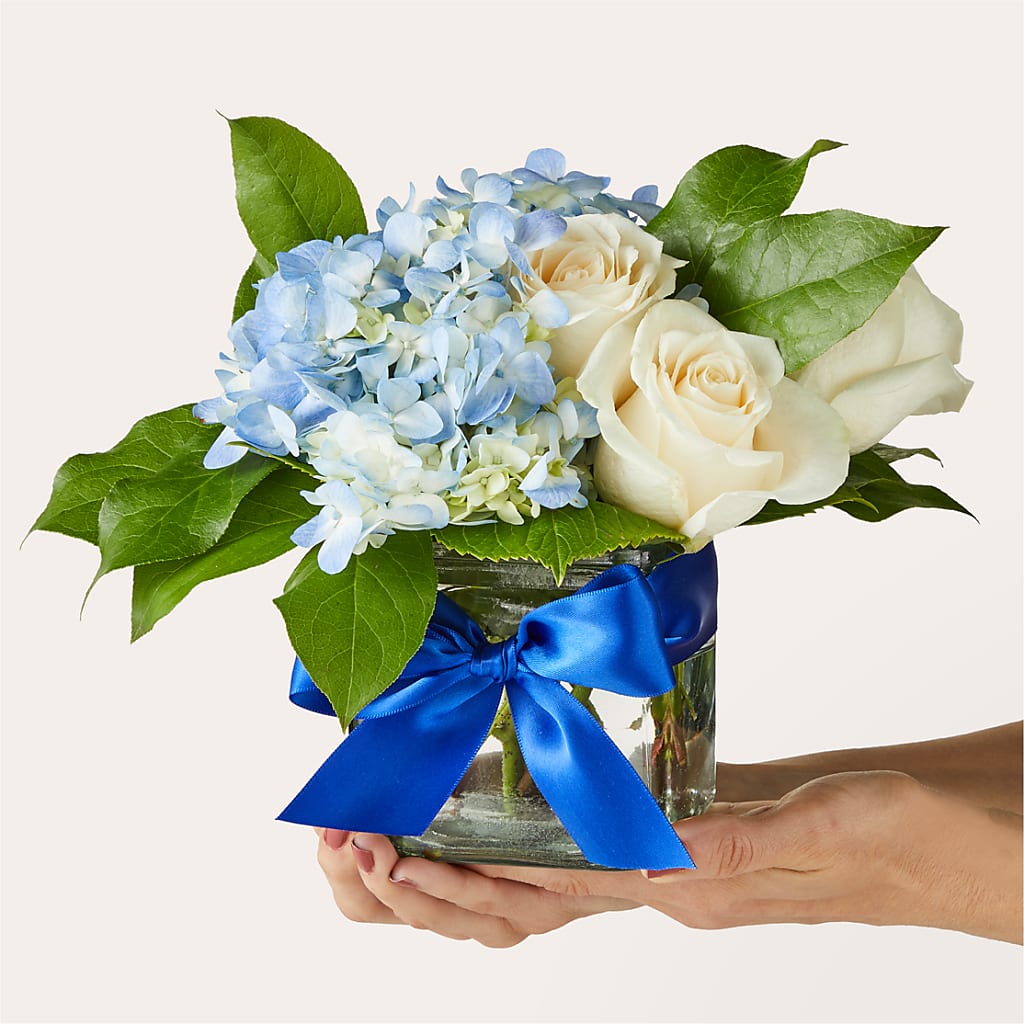 Sky Blue Delight Bouquet –  Flowerama #186, Oklahoma City OK