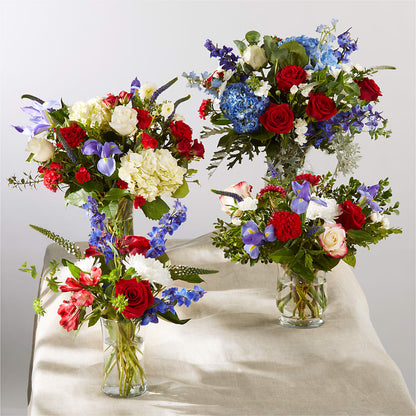 Star Spangled - A Florist Original –  Flowerama #186, Oklahoma City OK