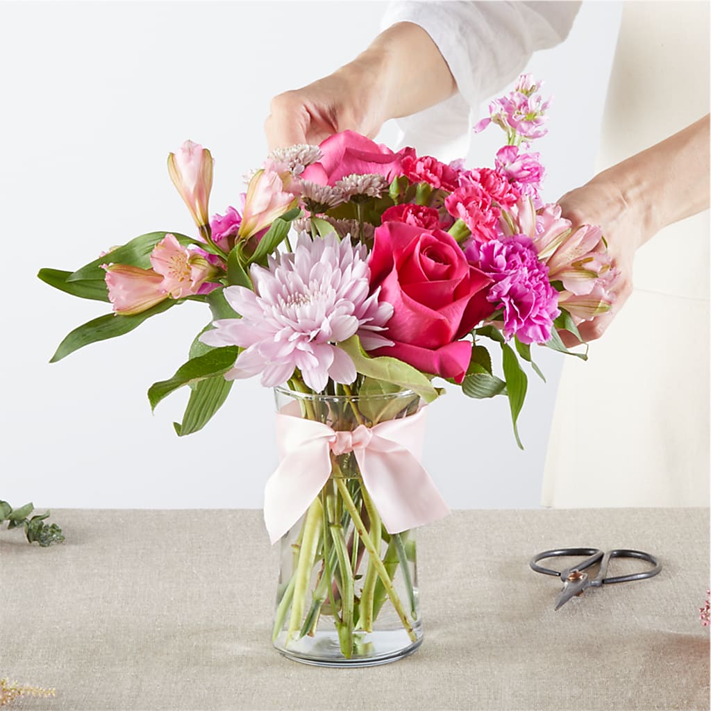 Pink Ribbon - A Florist Original –  Flowerama #186, Oklahoma City OK