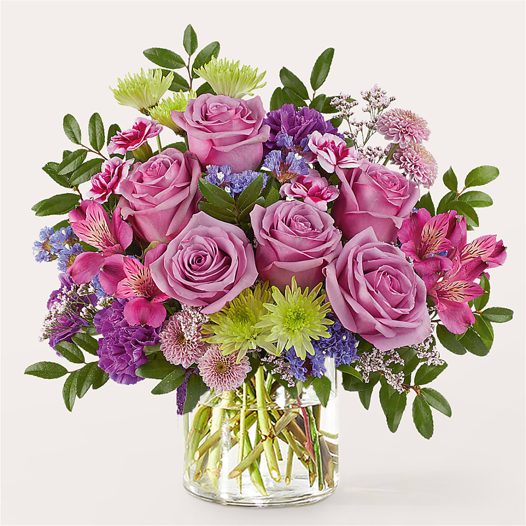 Glass Half Full Bouquet –  Flowerama #186, Oklahoma City OK