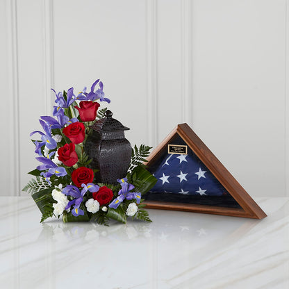 Patriotic Tribute Arrangement –  Flowerama #186, Oklahoma City OK