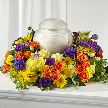 Blossoms of Remembrance Cremation Adornment –  Flowerama #186, Oklahoma City OK