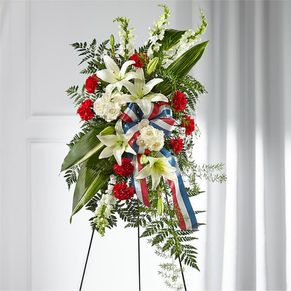 Stars of Life Standing Spray –  Flowerama #186, Oklahoma City OK