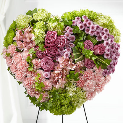 Heartwarming Standing Heart –  Flowerama #186, Oklahoma City OK