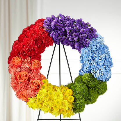 Circle of Love Wreath –  Flowerama #186, Oklahoma City OK