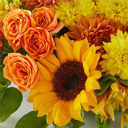 Autumn Harmony Centerpiece –  Flowerama #186, Oklahoma City OK