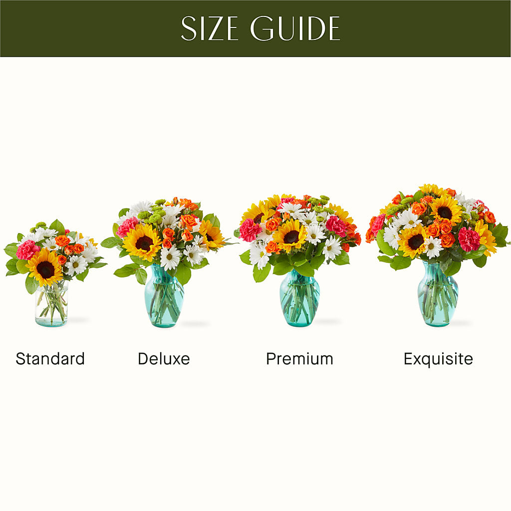 Sun-drenched Blooms Bouquet –  Flowerama #186, Oklahoma City OK