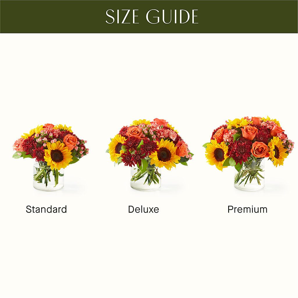 September Sunset Bouquet –  Flowerama #186, Oklahoma City OK
