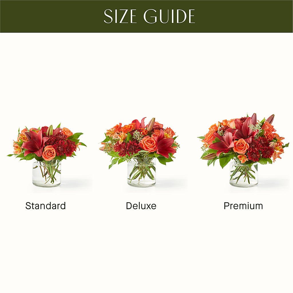 Crimson Leaves Bouquet –  Flowerama #186, Oklahoma City OK