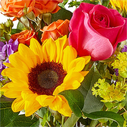 Vibrant Greetings Bouquet –  Flowerama #186, Oklahoma City OK