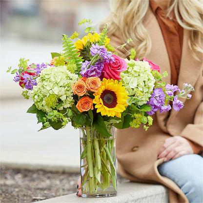 Vibrant Greetings Bouquet –  Flowerama #186, Oklahoma City OK