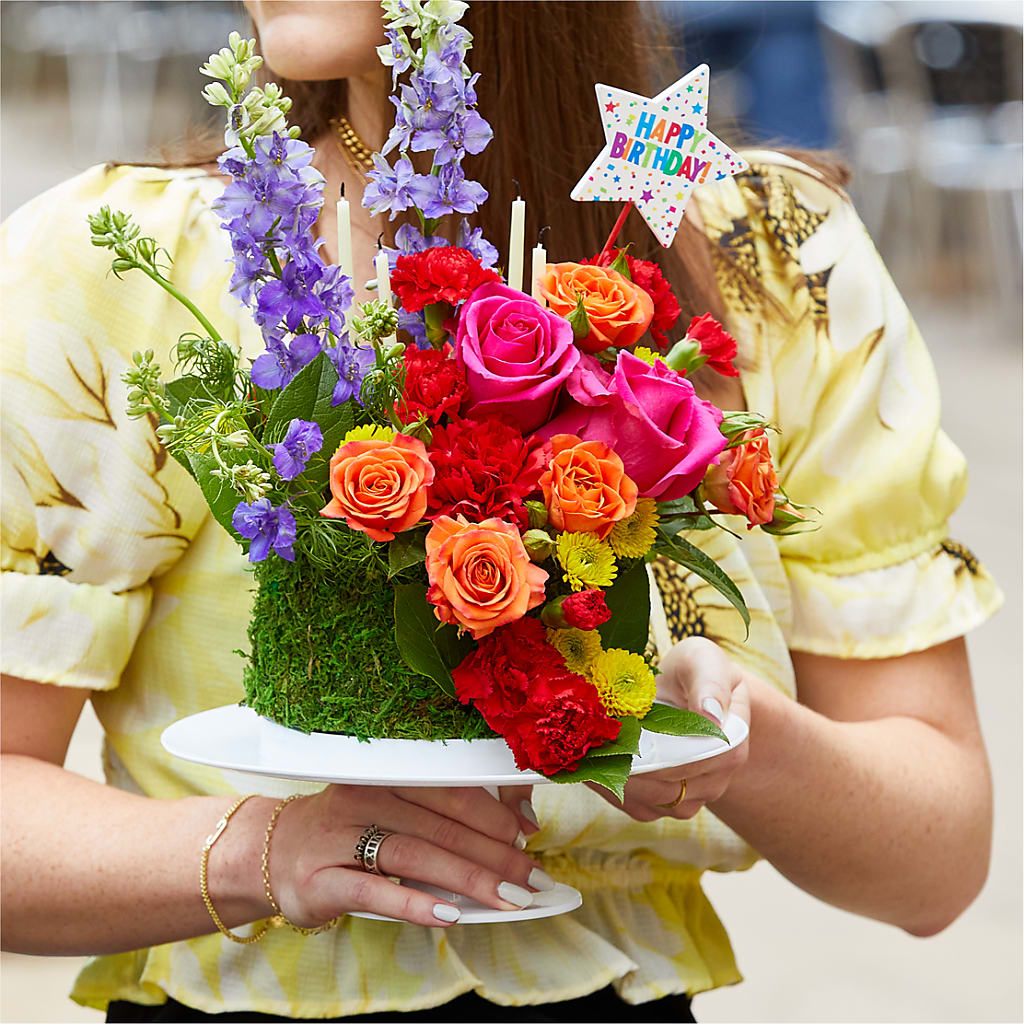 Best Year Yet Floral Cake –  Flowerama #186, Oklahoma City OK