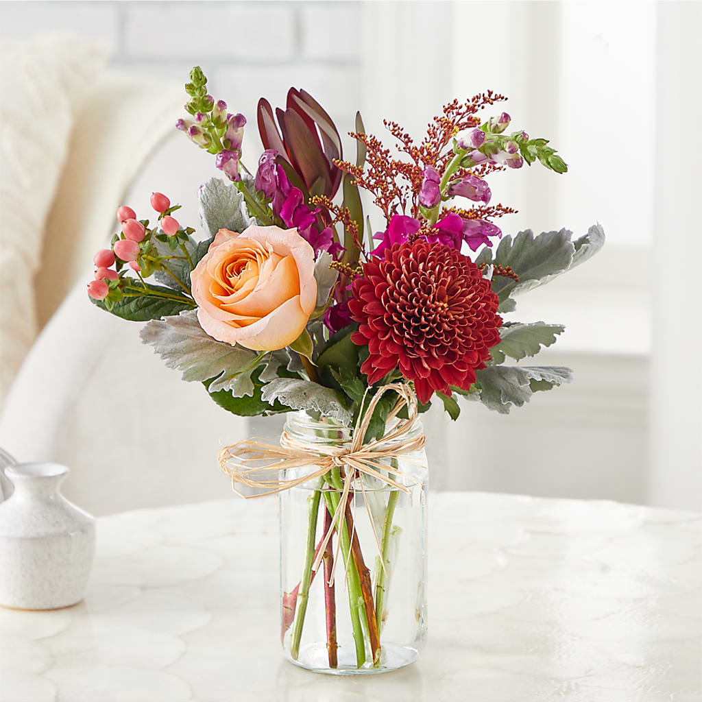 Moody Hues Bouquet –  Flowerama #186, Oklahoma City OK