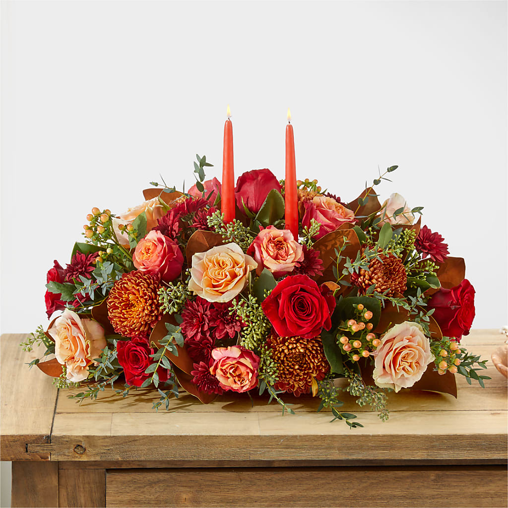 Gather Near Centerpiece –  Flowerama #186, Oklahoma City OK
