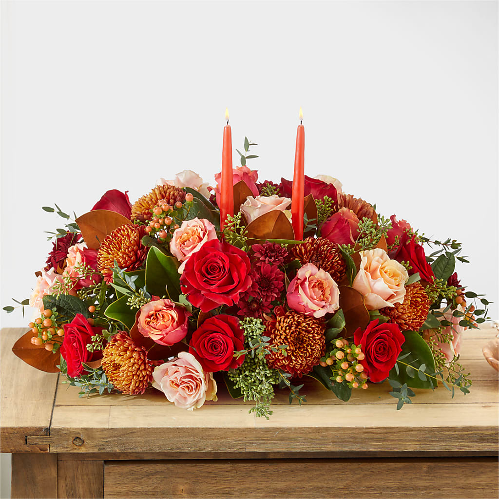 Gather Near Centerpiece –  Flowerama #186, Oklahoma City OK