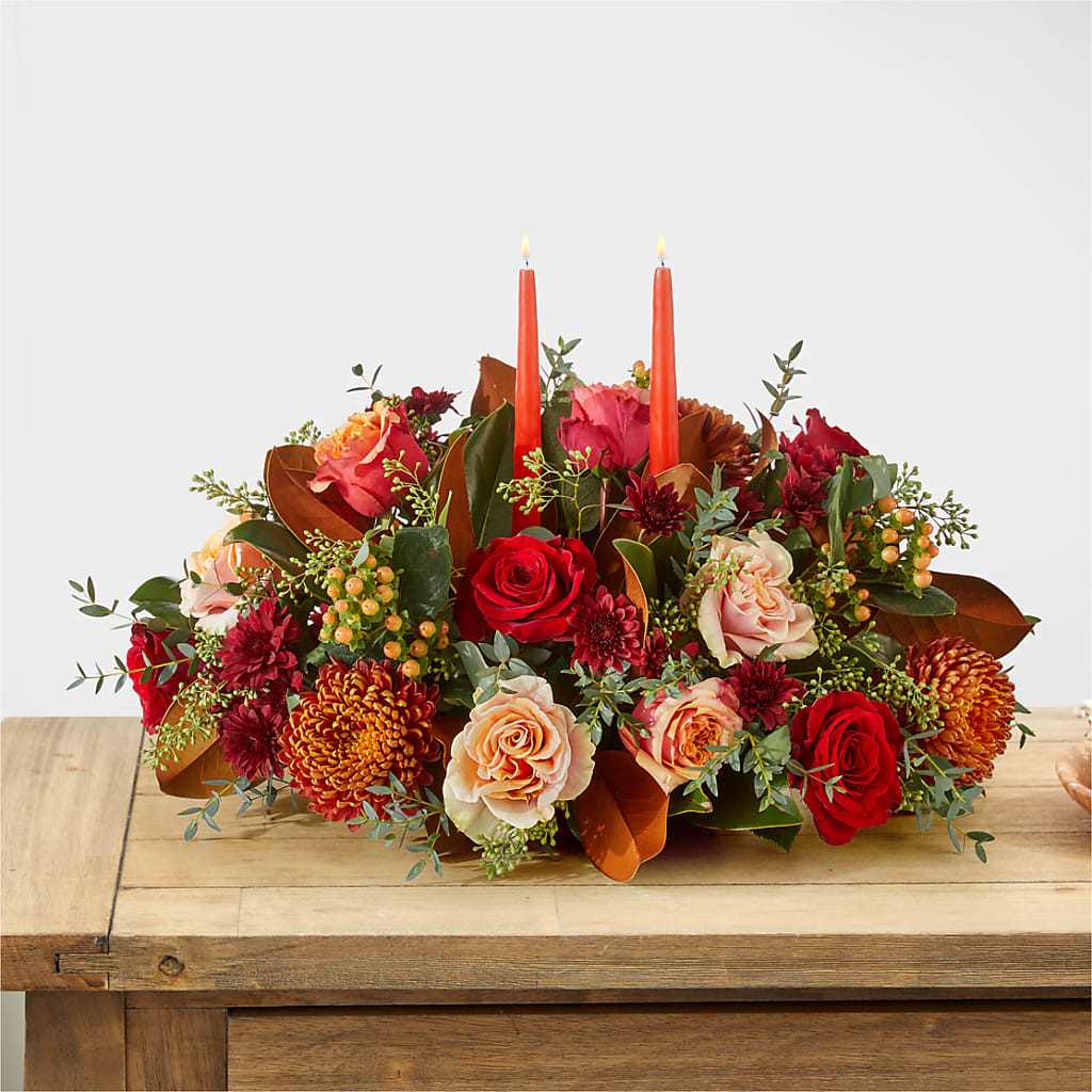 Gather Near Centerpiece –  Flowerama #186, Oklahoma City OK