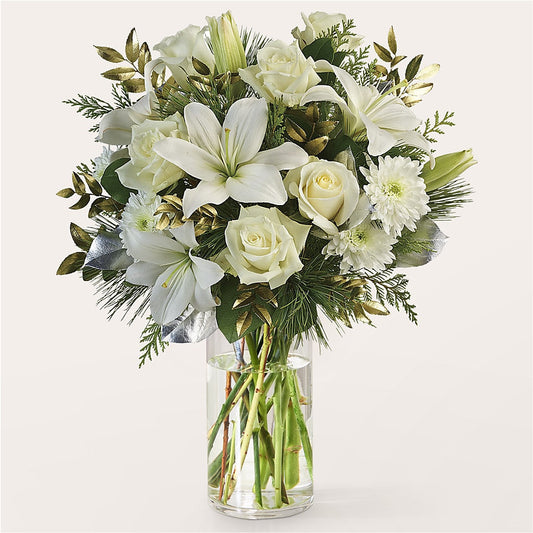 Wintry Mix Bouquet –  Flowerama #186, Oklahoma City OK