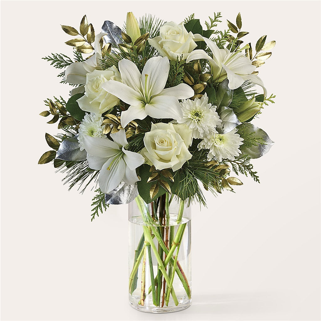 Wintry Mix Bouquet –  Flowerama #186, Oklahoma City OK