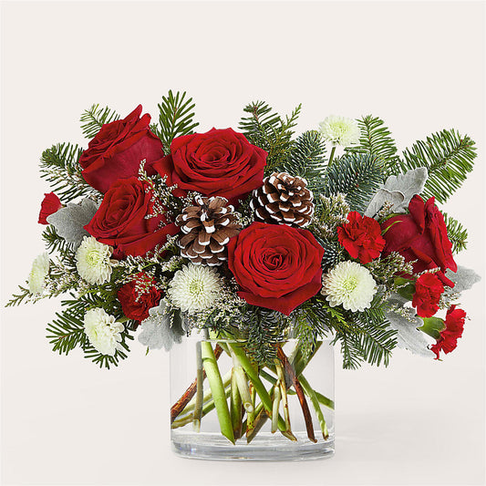 Yule Cheer Bouquet –  Flowerama #186, Oklahoma City OK