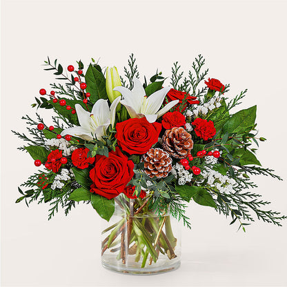Best in Snow Bouquet –  Flowerama #186, Oklahoma City OK