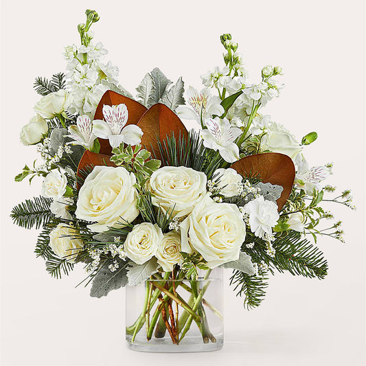 Fresh Snowfall Bouquet –  Flowerama #186, Oklahoma City OK