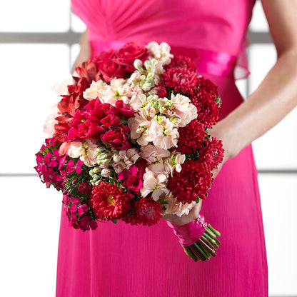 Pink Effervescence Bouquet –  Flowerama #186, Oklahoma City OK