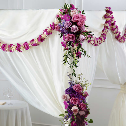 Color & Light Chuppah Decor –  Flowerama #186, Oklahoma City OK